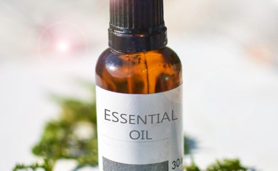 essential oils, bottle, glass